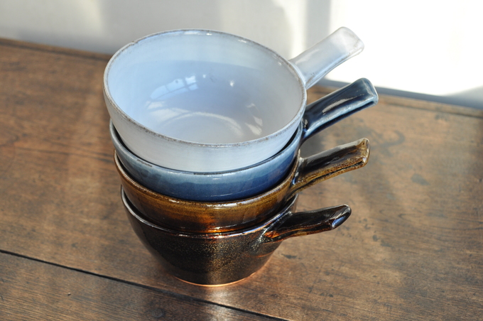 延興寺窯さんの片手碗 | 岡山の民芸の器と雑貨店 FRANK暮らしの道具